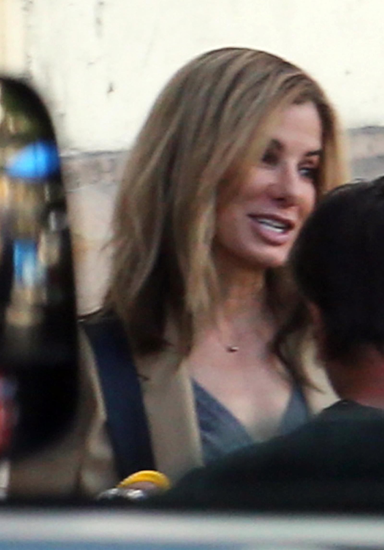 Blonde Sandra Bullock shoots latest movie in Puerto Rico