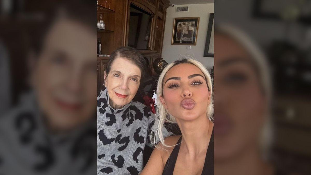 Photo of Kim Kardashian thanked her grandmother, Mary Jo 'MJ' Shannon, for showing her the ropes of becoming a hardworking businesswoman.