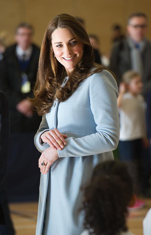 The Duchess of Cambridge opens the Kensignton Leisure Centre in London