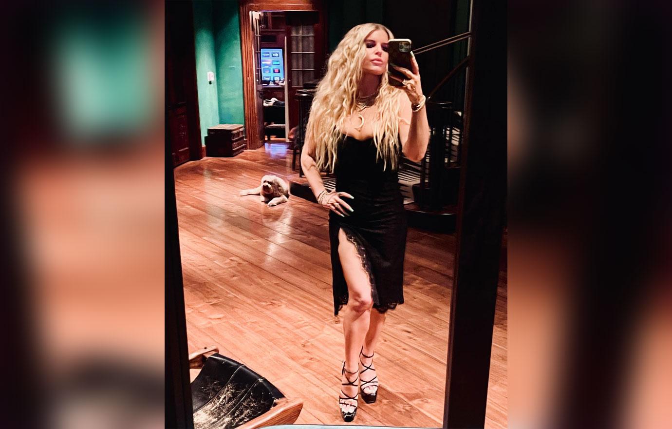 Jessica Simpson heads out after revealing 100lb weight loss with