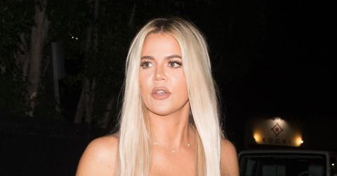 khloe kardashian baby boy face christmas photos
