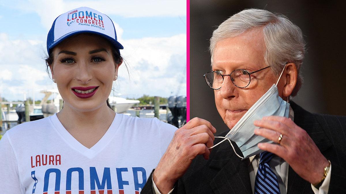 Laura Loomer,Mitch McConnell