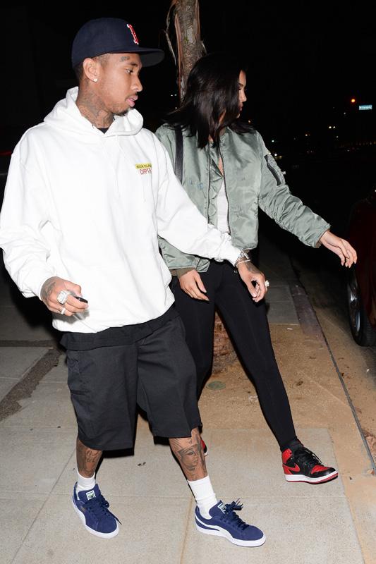 Tyga is a gentleman for Kylie Jenner