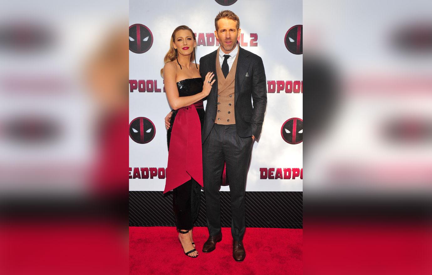 Blake Lively And Ryan Reynolds At Deadpool 2 Premiere