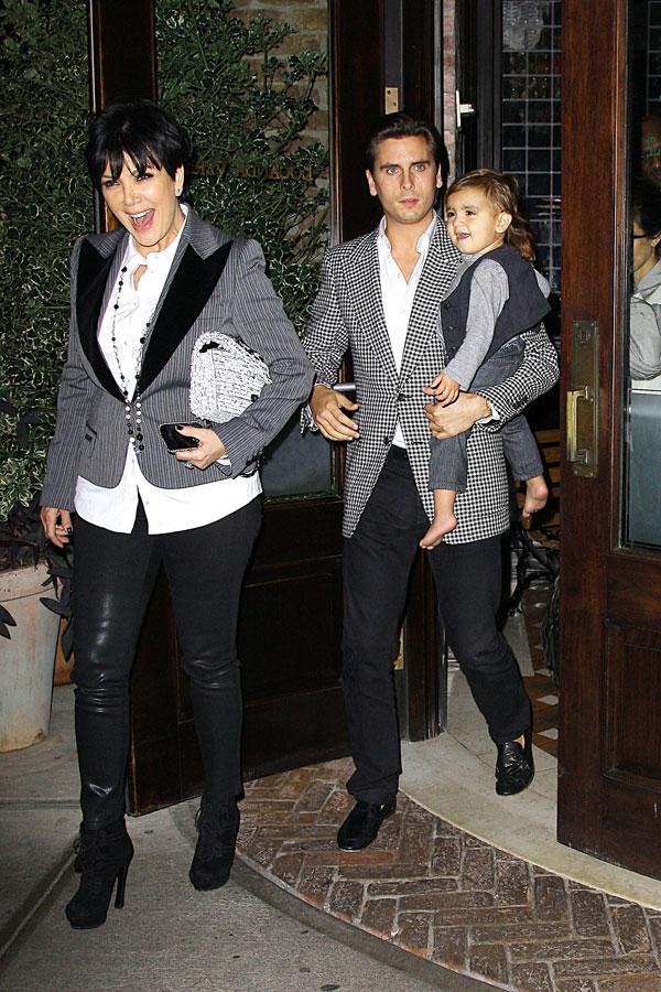 Kris jenner speaks about scott disick kourtney kardashian breakup