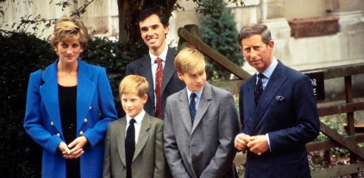 princess diana only person help prince william harry relationship