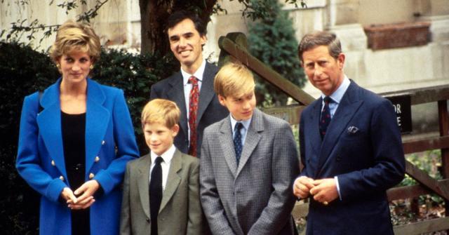 princess diana only person help prince william harry relationship
