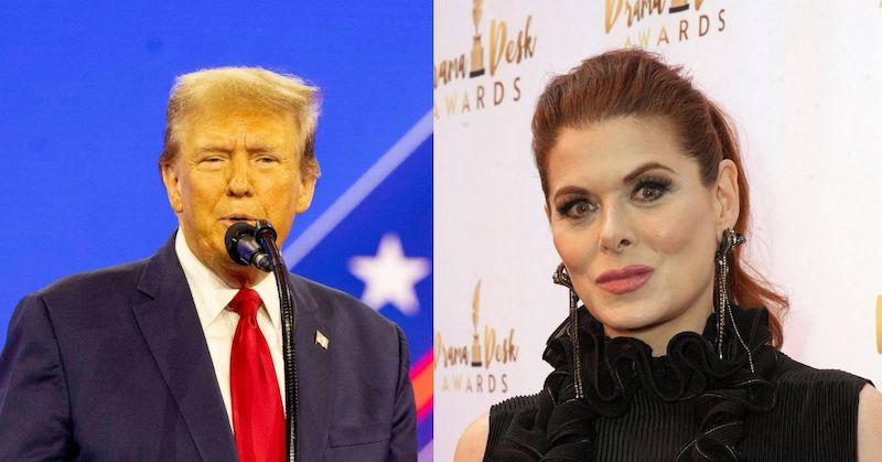 donald trump obsessed debra messing