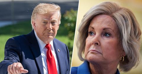 Photo of Donald Trump,Susie Wiles