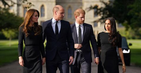 prince william stopped eating waiting meghan harry oprah interview