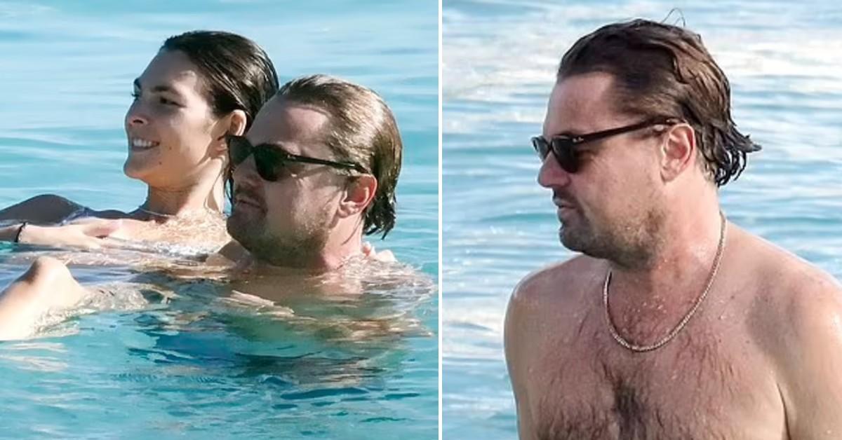 leonardo dicaprio vittoria ceretti beach pics mega  pp