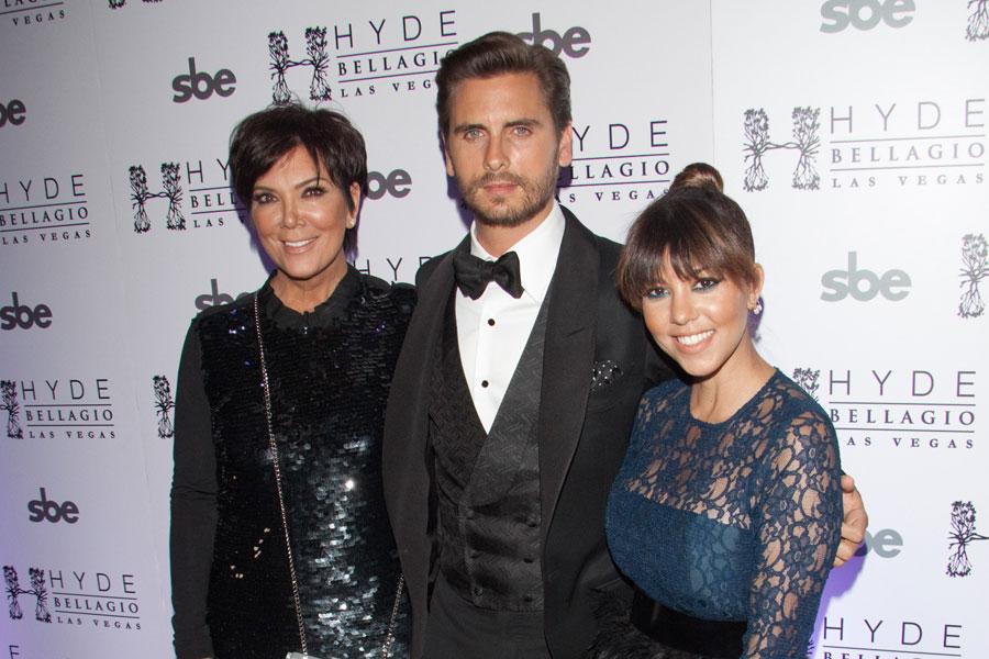 Kourtney kardashian kris jennr scott disick