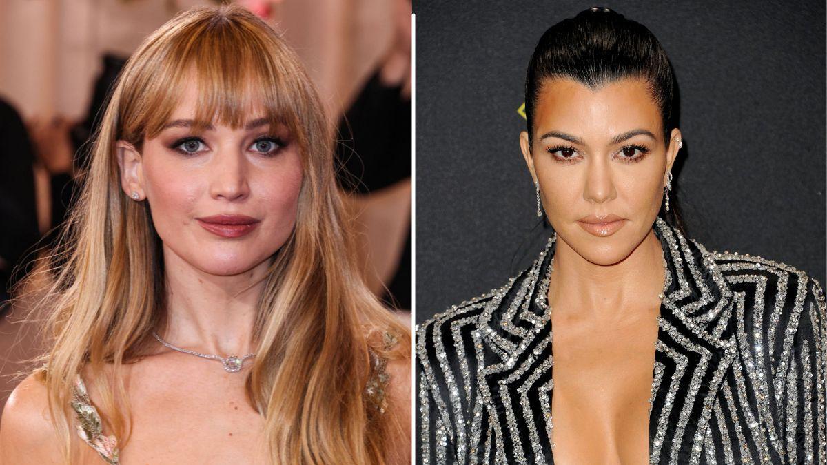 Photo of Jennifer Lawrence and Kourtney Kardashian