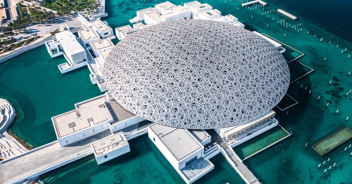 image of The Lourve Abu Dhabi has a lot to see.
