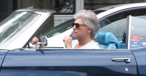 Jon bon jovi driving vintage 1970s convertible main
