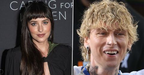 split of Dakota Johnson & Machine Gun Kelly.