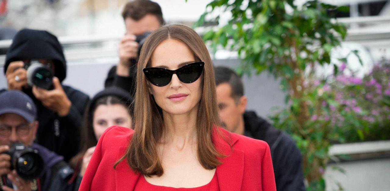 Natalie Portman Proves the Power of a Little Black Dress — With an Exposed  Bra! — in Los Angeles