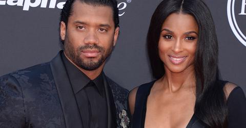 ciara and russell wilson ESPY awards red carpet