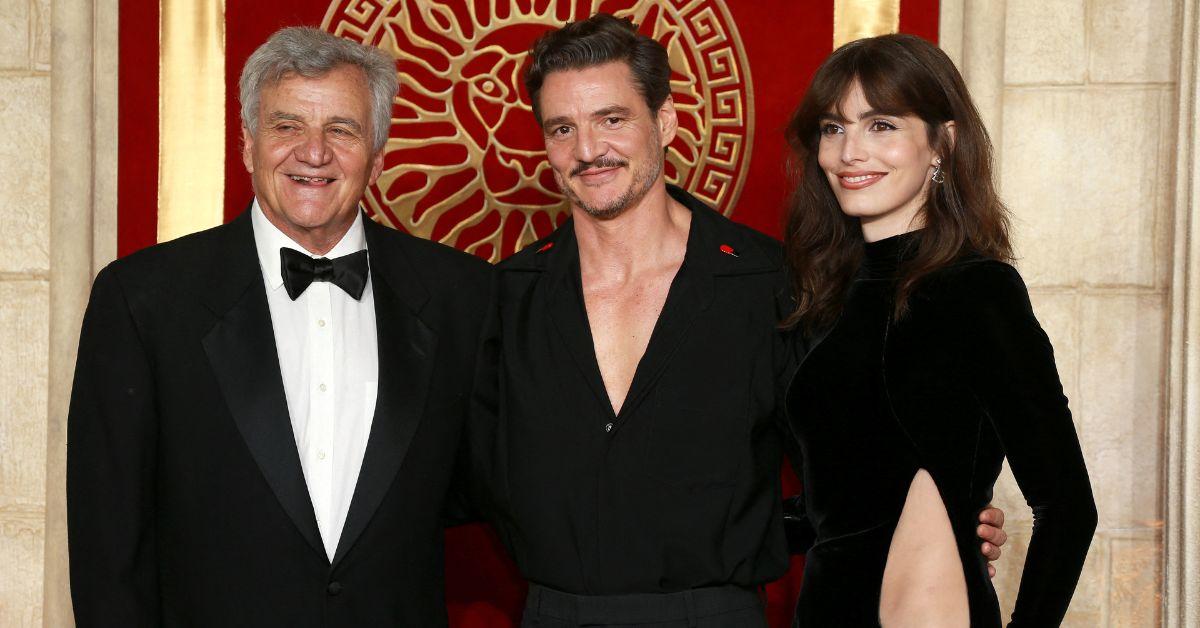 Photo of José Balmaceda Riera, Pedro Pascal and Lux Pascal