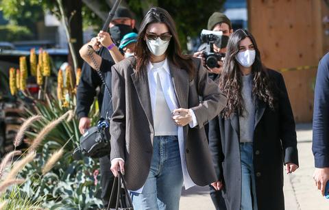 kendall jenner is seen out shopping on melrose place
