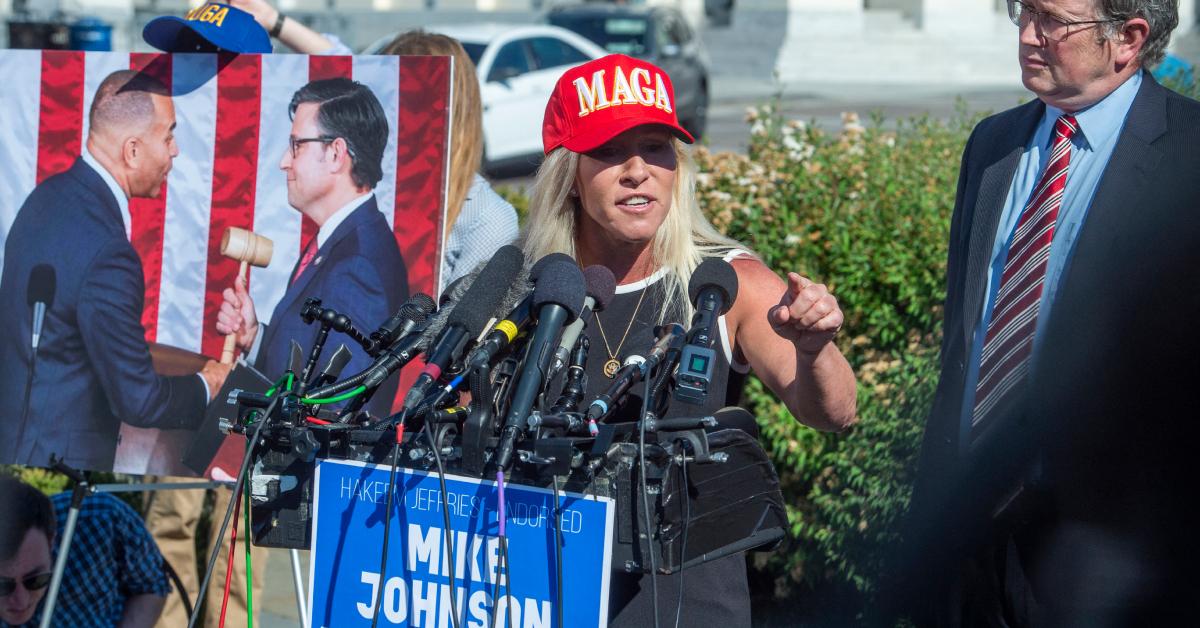 Image of Marjorie Taylor Greene said she refuses to 'beg for donations' and have 'no personal life.'