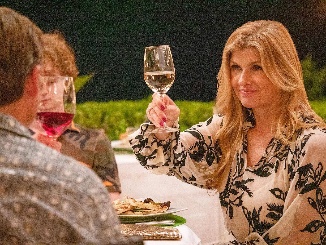 connie britton looks unrecognizable on set luckiest girl alive ok