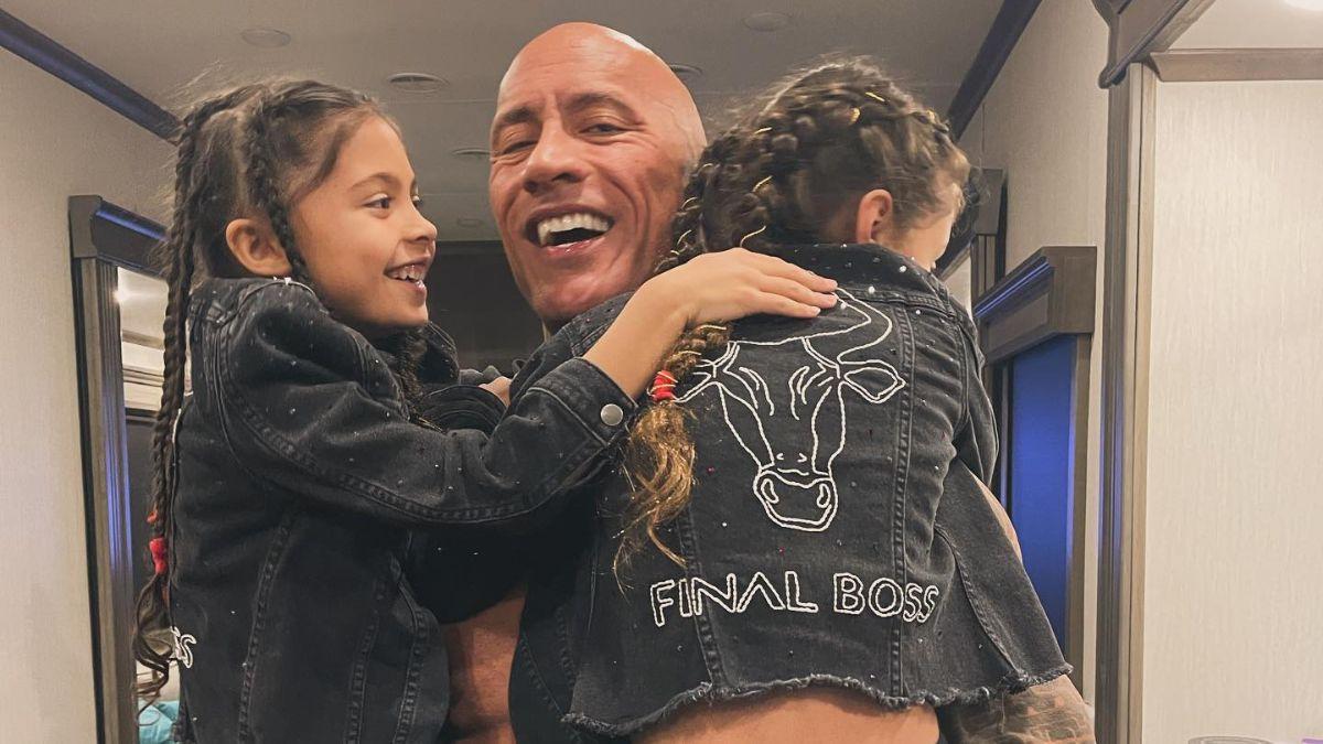 Photo of The WWE alum has two daughters with spouse Lauren Hashian and one with his ex-wife.
