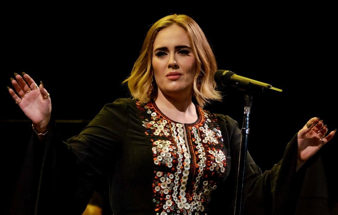 adele really happy not because of her weight transformation  release