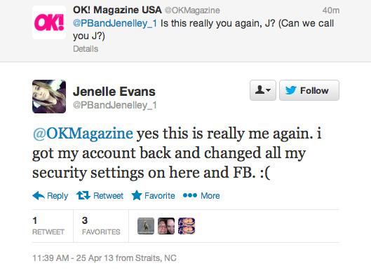 //ok_ jenelle evans twitter hack