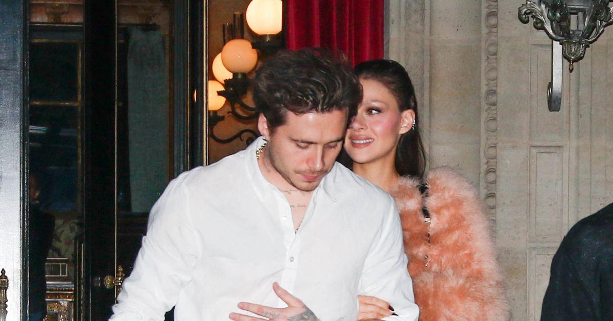 Photo of Brooklyn Beckham and Nicola Peltz