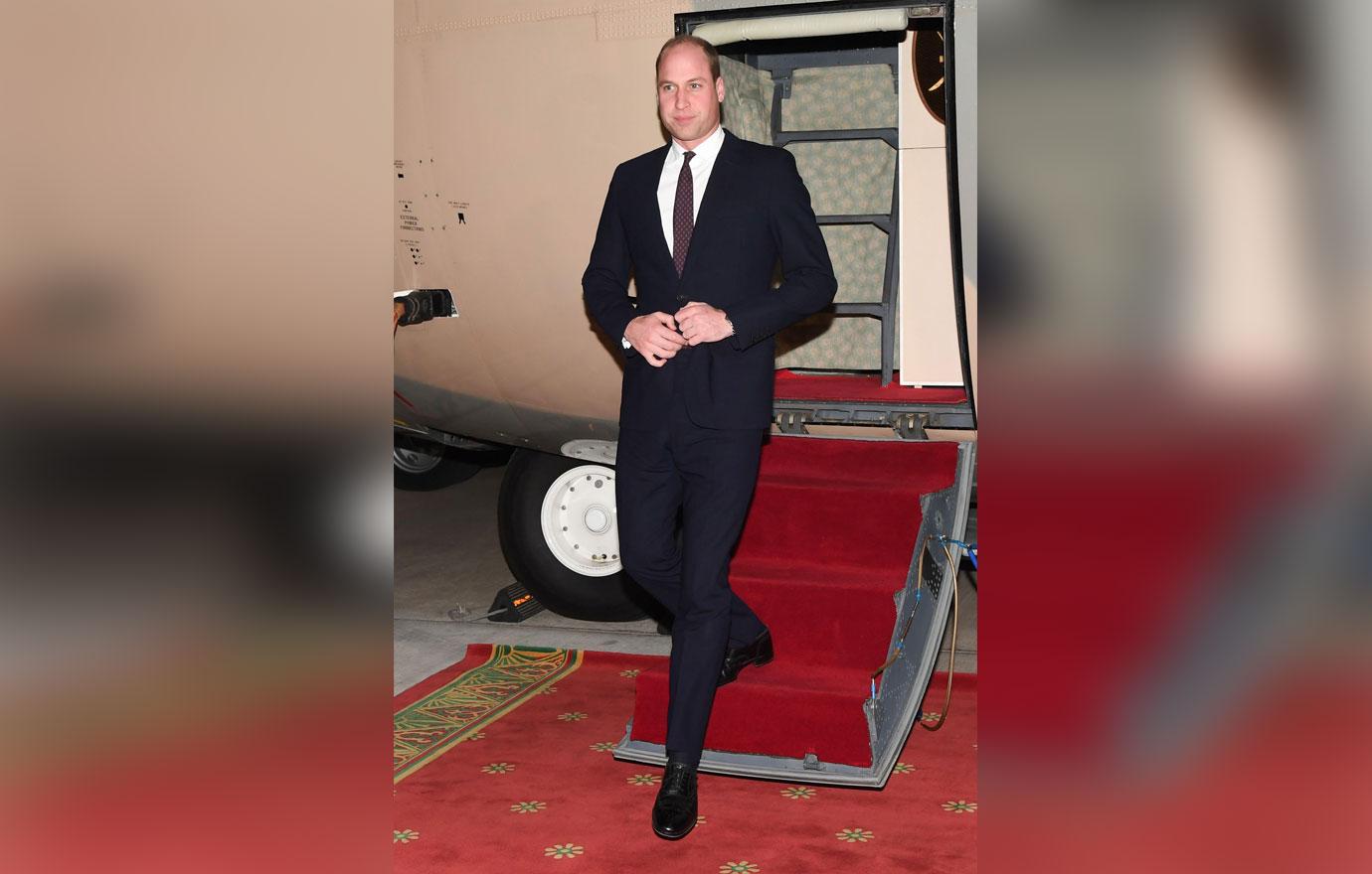 Prince William Walking Off Jet