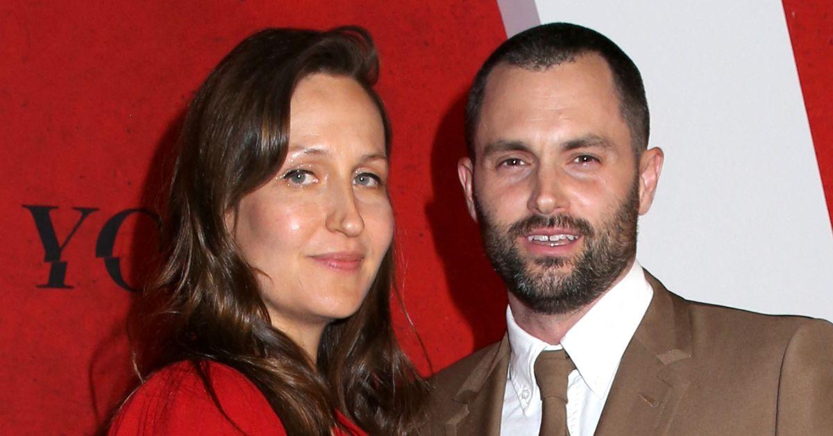 image of Penn Badgley revealed that two miscarriages nearly caused him and Domino Kirke to split up.