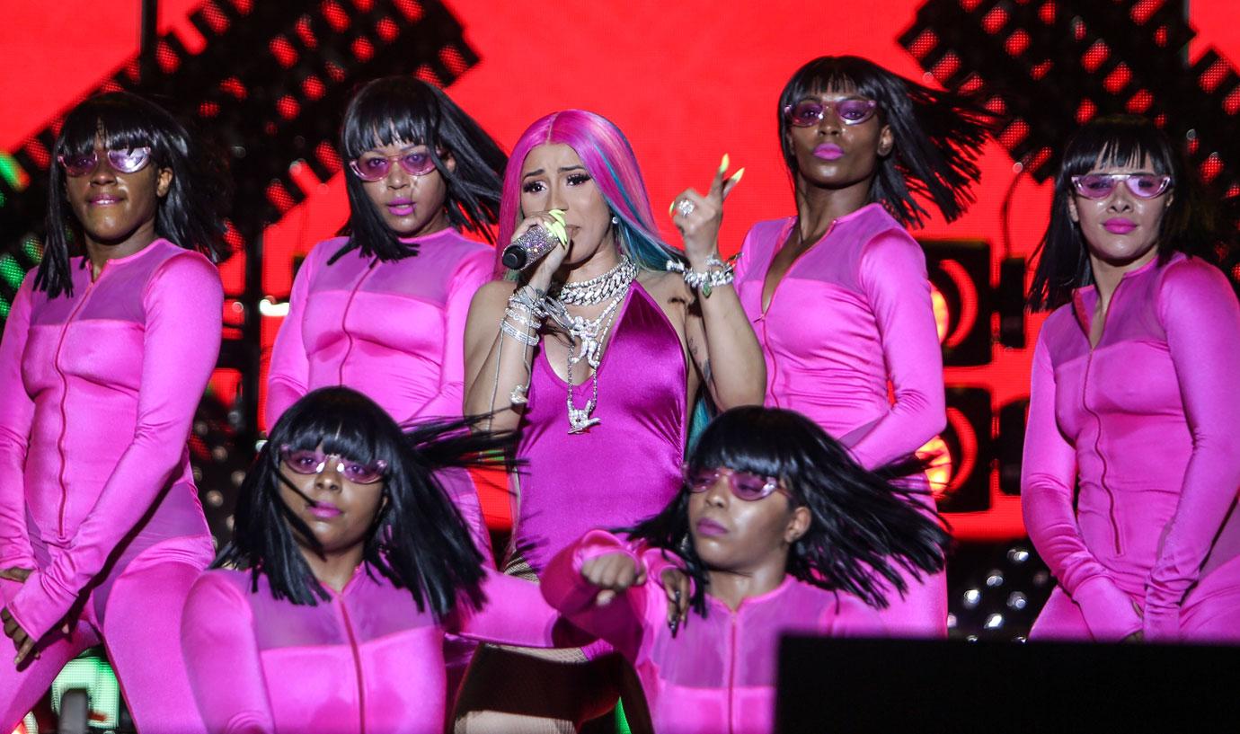 Cardi B performs at Rolling Loud Festival in Miami