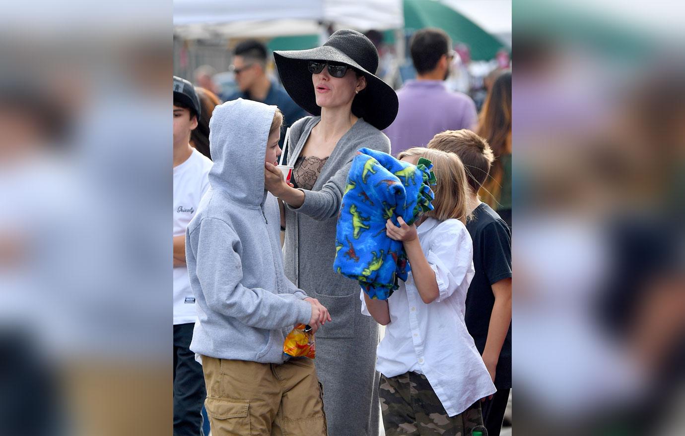 Angelina jolie kids flea market 6