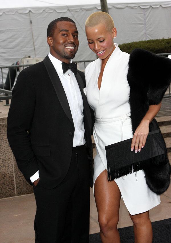 Amber rose kanye west