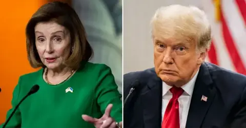 nancy pelosi donald trump projecting failures blame her capitol riotspp