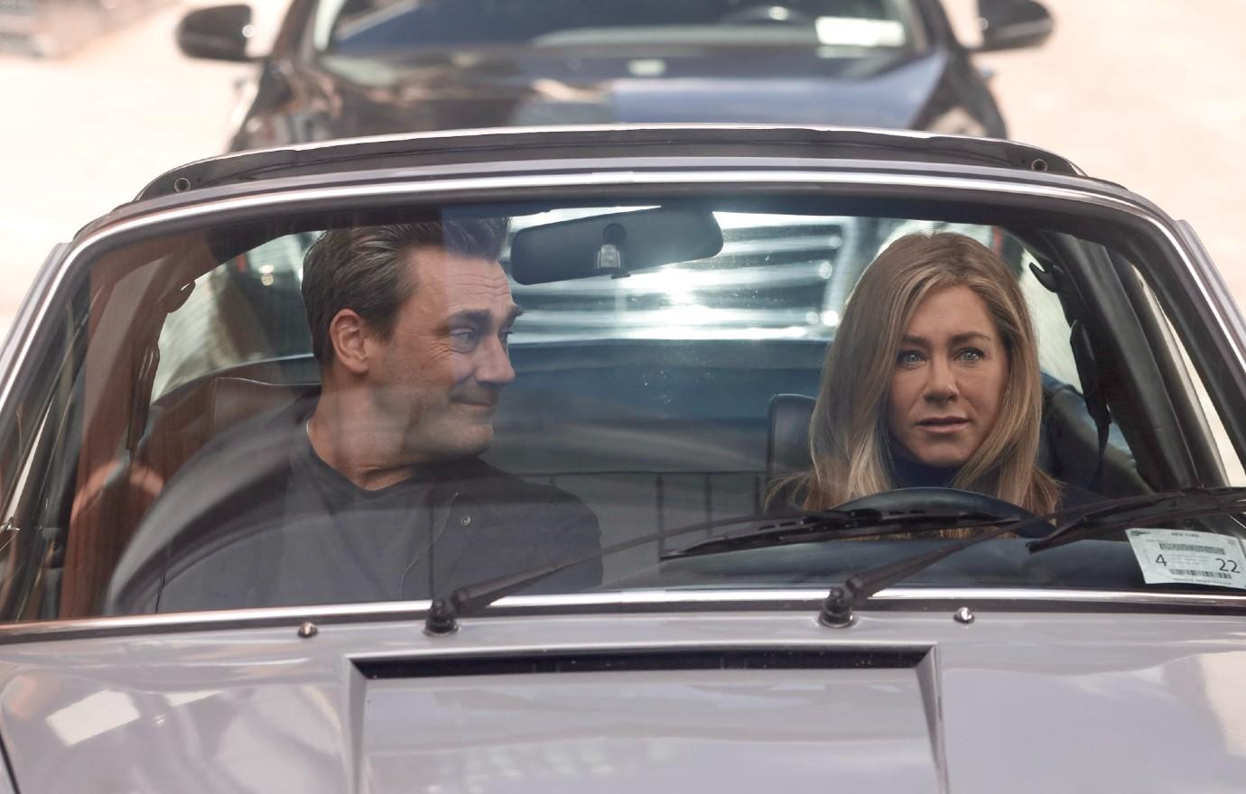 Jennifer Aniston & Jon Hamm Step Out Together In New York