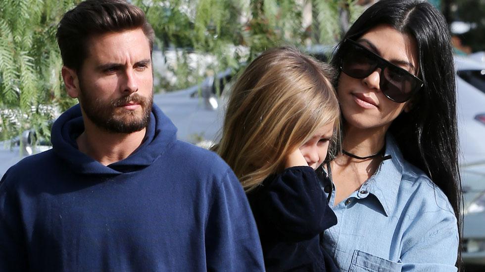 Kourtney Kardashian Scott Disick Take Penelope To Lunch