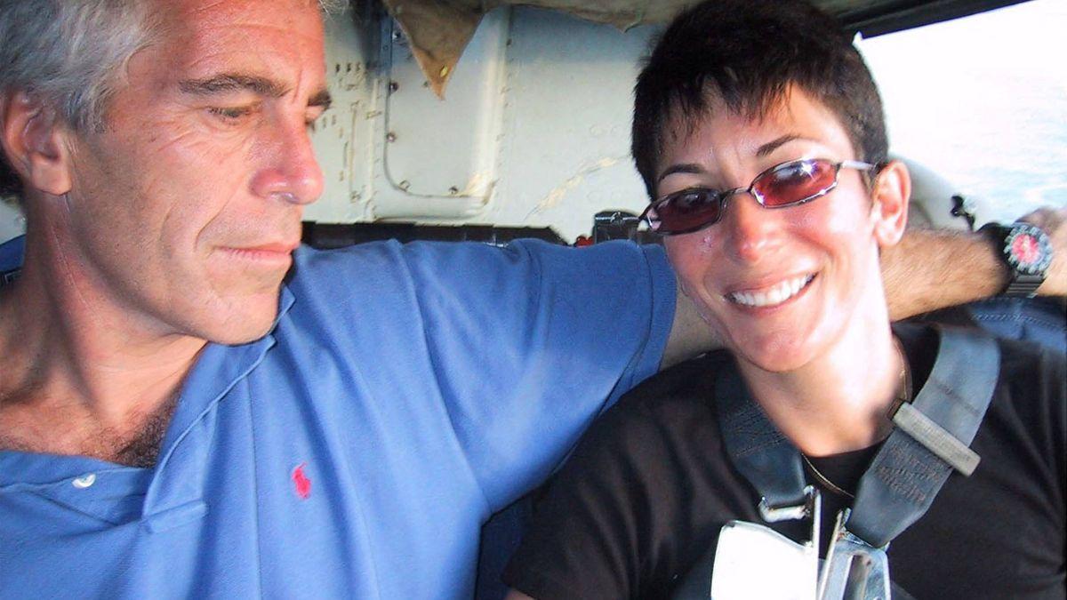 photo of Jeffrey Epstein, Ghislaine Maxwell. 