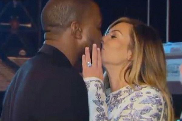 Kim kanye engaged