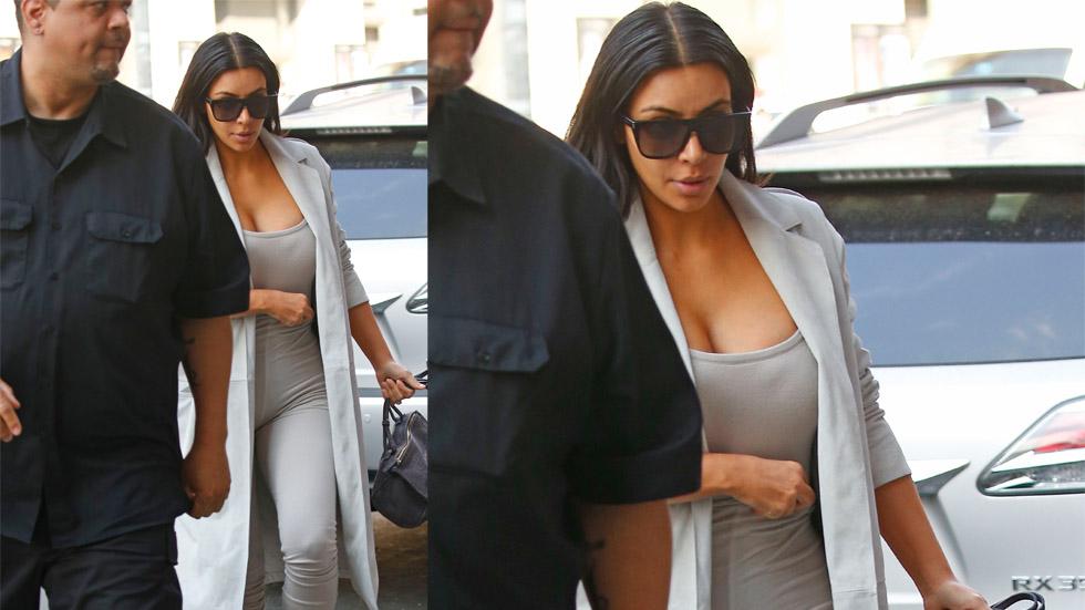 Kim kardashian pregnant first appearance bump 01