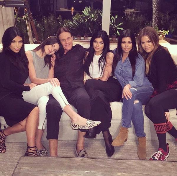 Bruce Jenner With Daughters