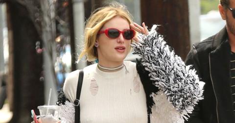 Bella Thorne No Bra Nipple Piercings Photos Long