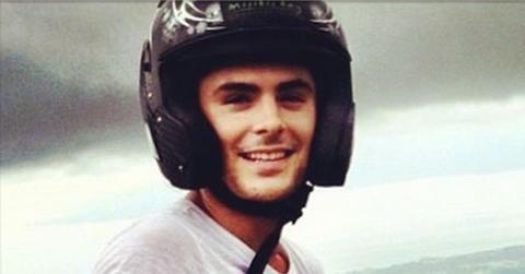 Zac efron sobriety chip broken jaw