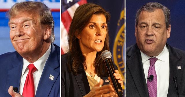 donald trump slams nikki haley chris christie hot mic pp