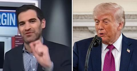 split of Harry Enten & Donald Trump.