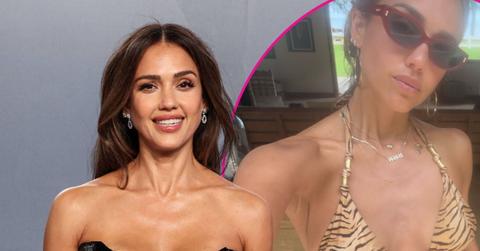 jessica alba bikini physique sizzling photos
