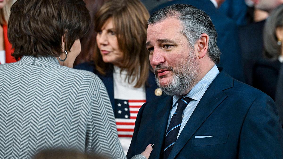 photo of Ted Cruz was visibly emotional while grieving Lindsey Graham.
