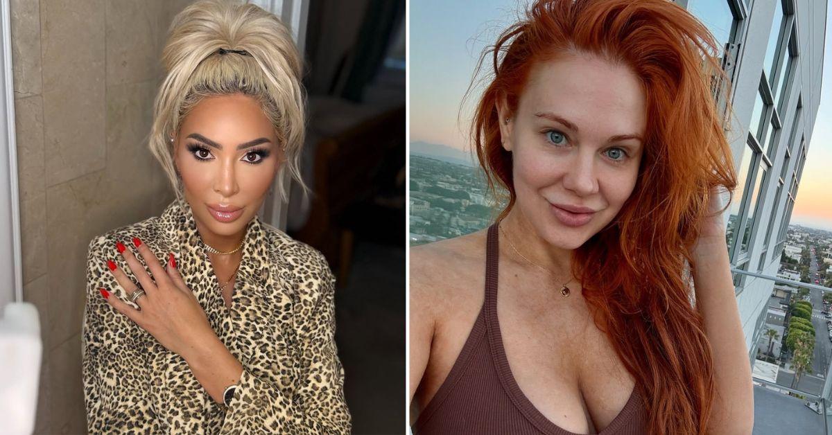 Composite photo of Farrah Abraham and Maitland Ward