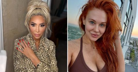 Composite photo of Farrah Abraham and Maitland Ward